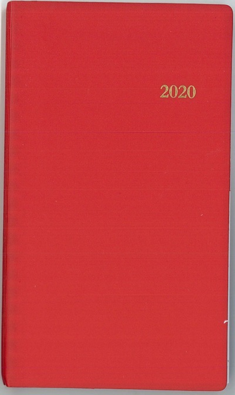 L'AGENDA DU CHRETIEN 2020. ROUGE -  Collectif - CERF