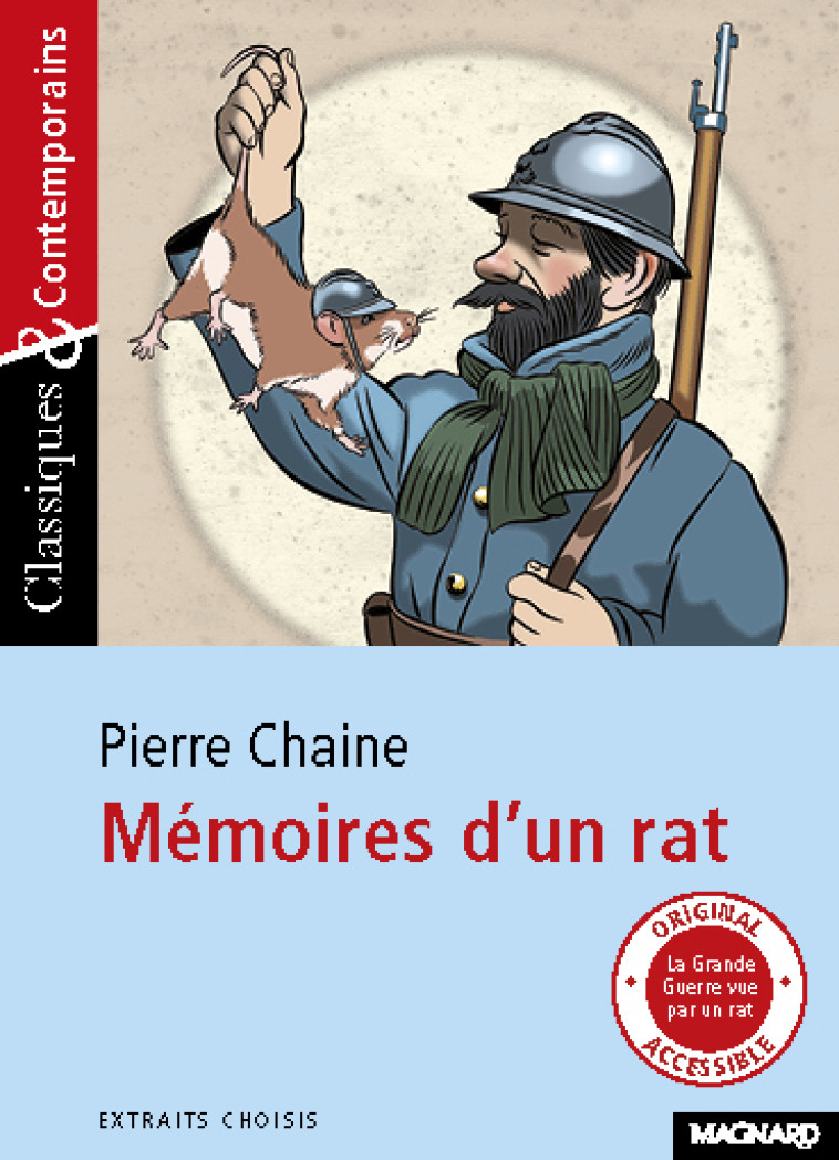 Mémoires d'un rat - Classiques et Contemporains - Stéphane Maltère - MAGNARD