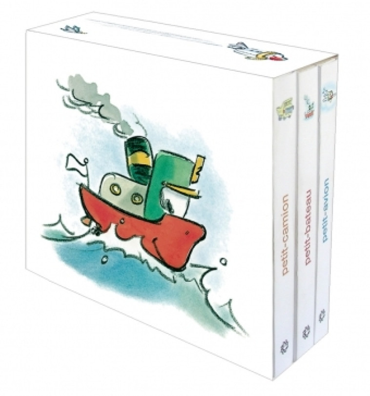 petit camion petit bateau avion coffret - Michel Gay - EDL