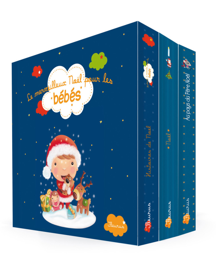 UN MERVEILLEUX NOEL POUR LES BEBES (COFFRET 3 LIVRES) -  Collectif - FLEURUS