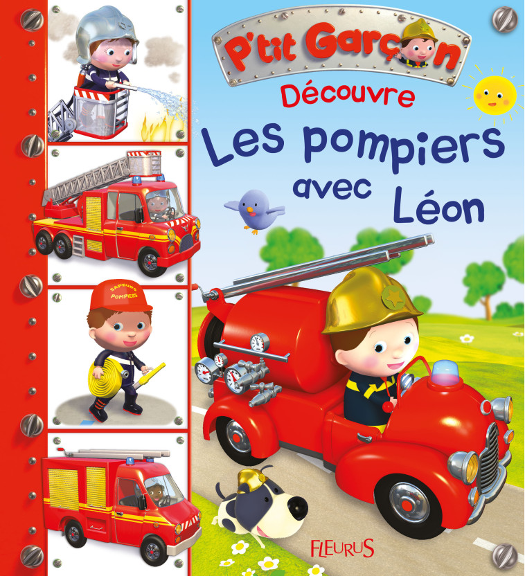 Les pompiers avec Léon, tome 7 - Emilie Beaumont - FLEURUS