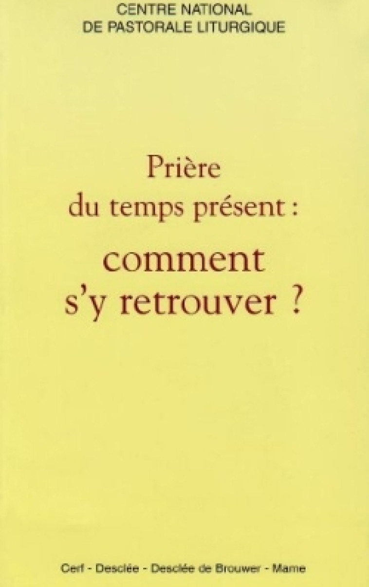 Prière du temps présent -   - DDB LITURGIE