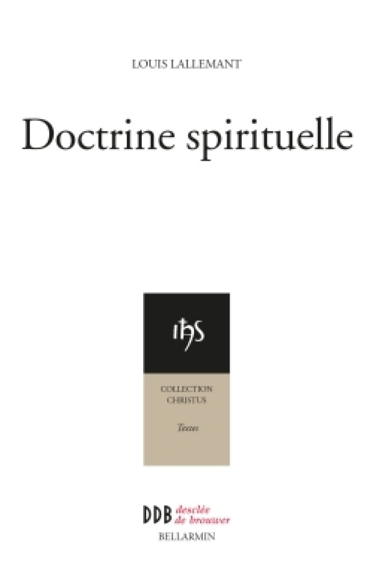 Doctrine spirituelle - Dominique Salin - DDB