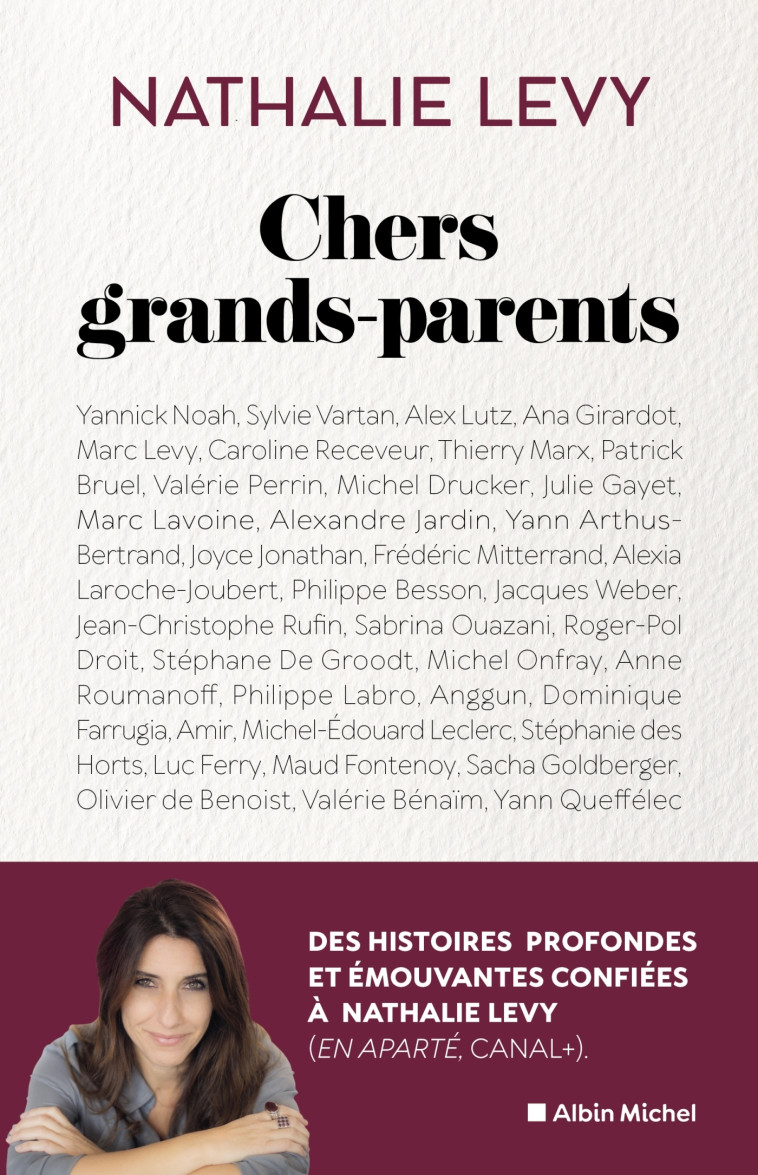 Chers grands-parents... - Nathalie Levy - ALBIN MICHEL