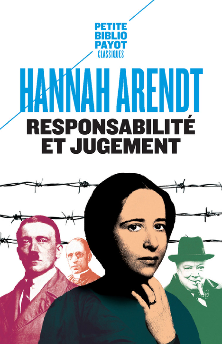 Responsabilité et jugement - Hannah Arendt - PAYOT