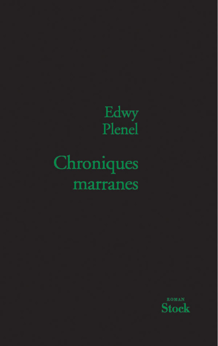 Chroniques marranes - Edwy Plenel - STOCK