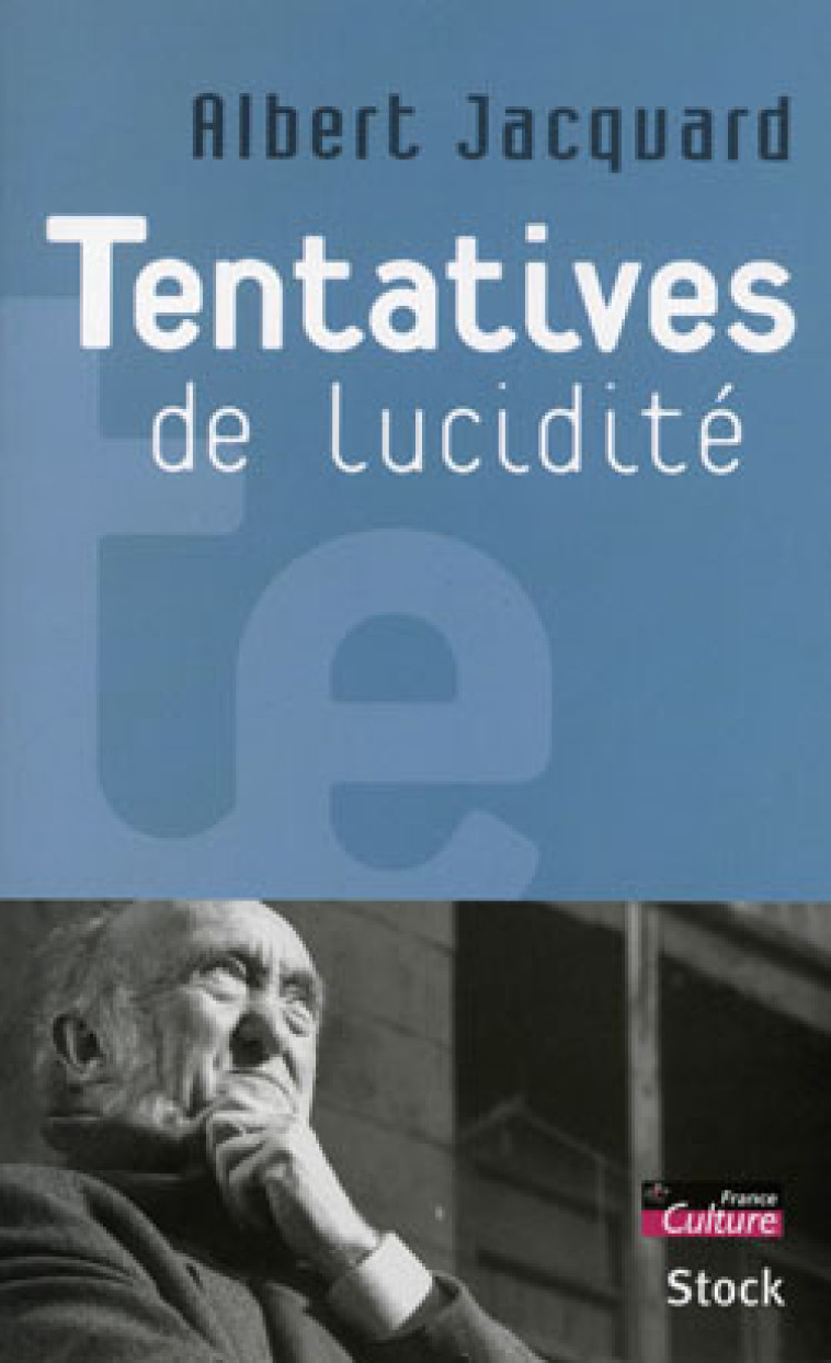 Tentatives de lucidité - Albert Jacquard - STOCK