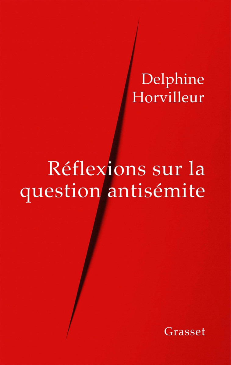 Réflexions sur la question antisémite - Delphine Horvilleur - GRASSET