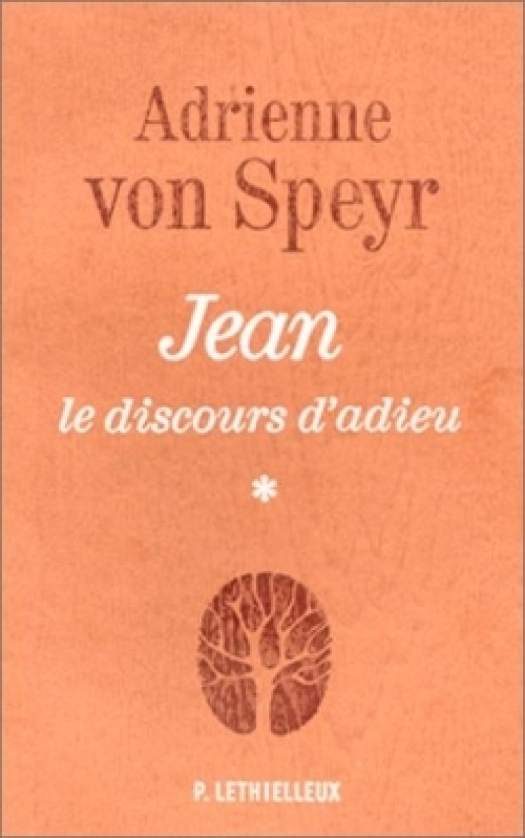 Jean - Von Speyr - LETHIELLEUX