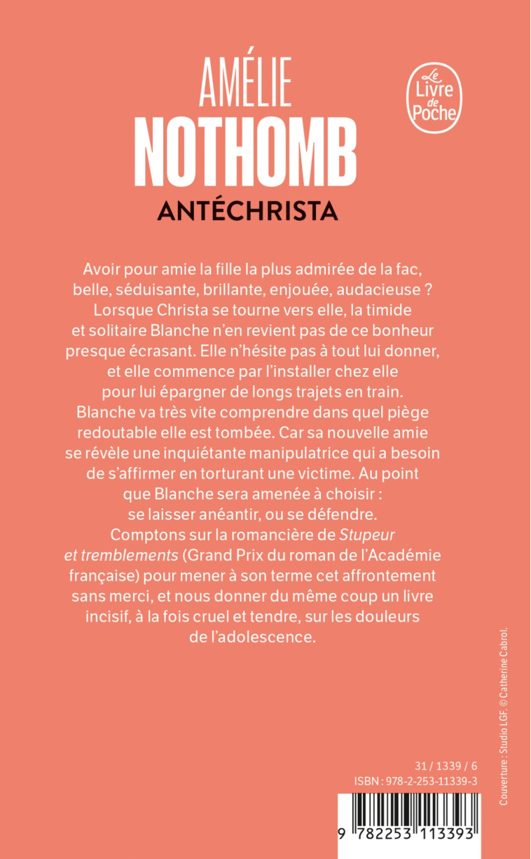 Antéchrista - Amélie Nothomb - LGF