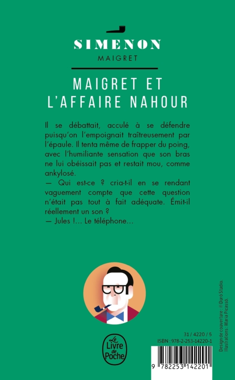 Maigret et l'affaire Nahour - Georges Simenon - LGF