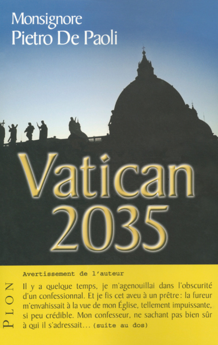 Vatican 2035 - Pietro de Paoli - PLON