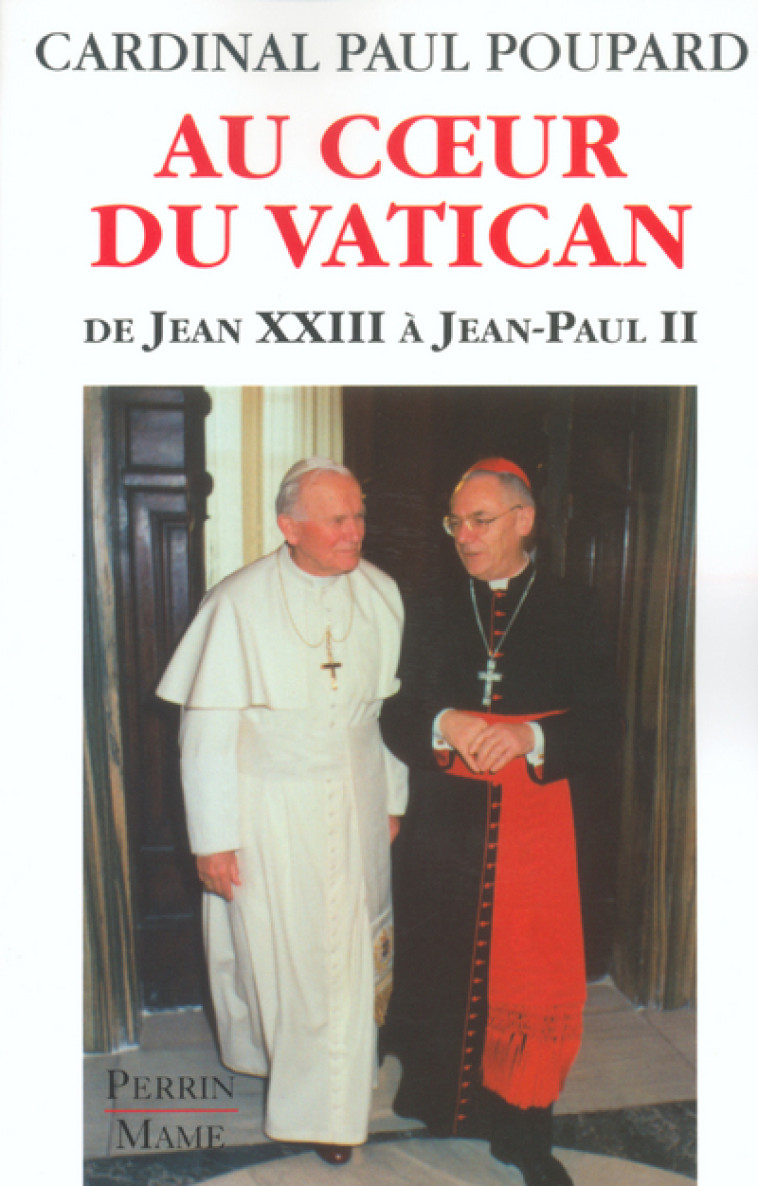 Au coeur du Vatican - Paul Poupard - PERRIN