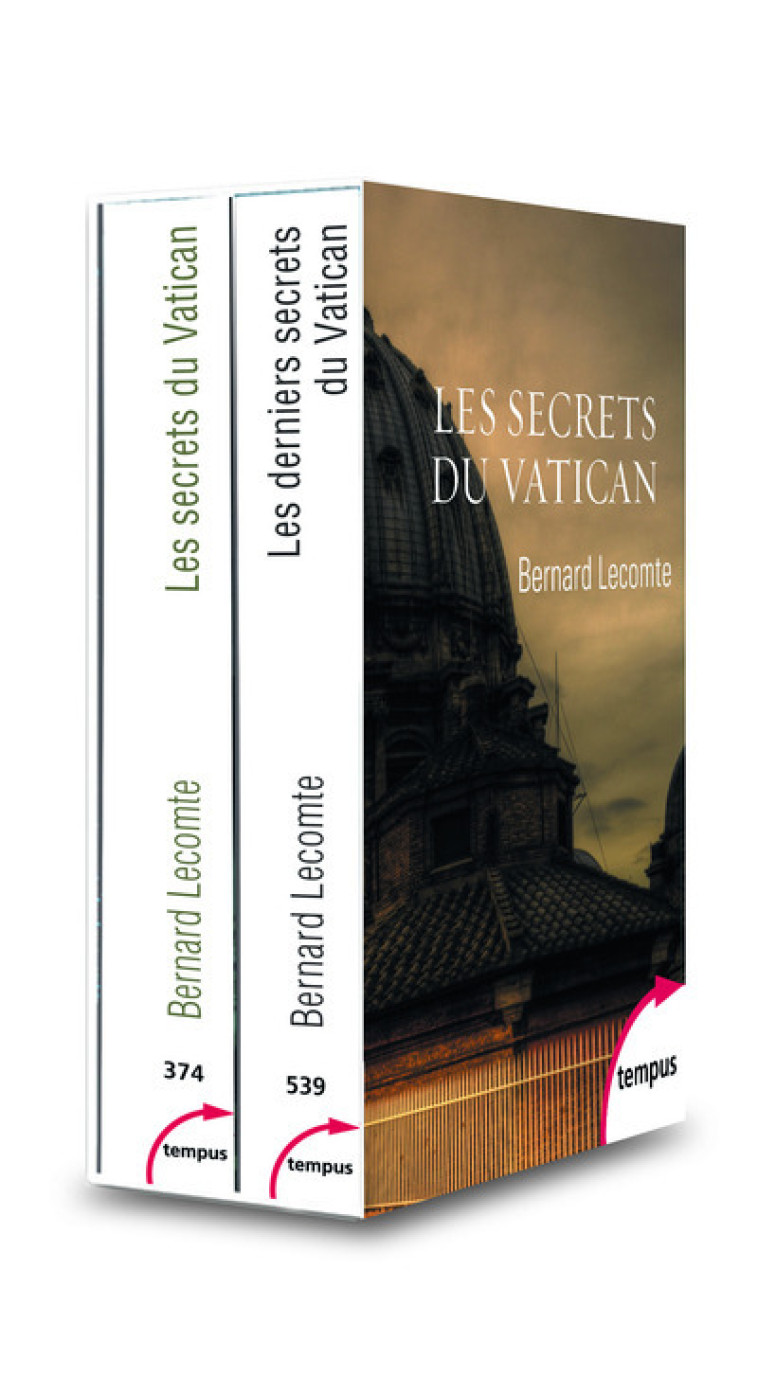 Coffret Les secrets du Vatican - Bernard Lecomte - TEMPUS PERRIN