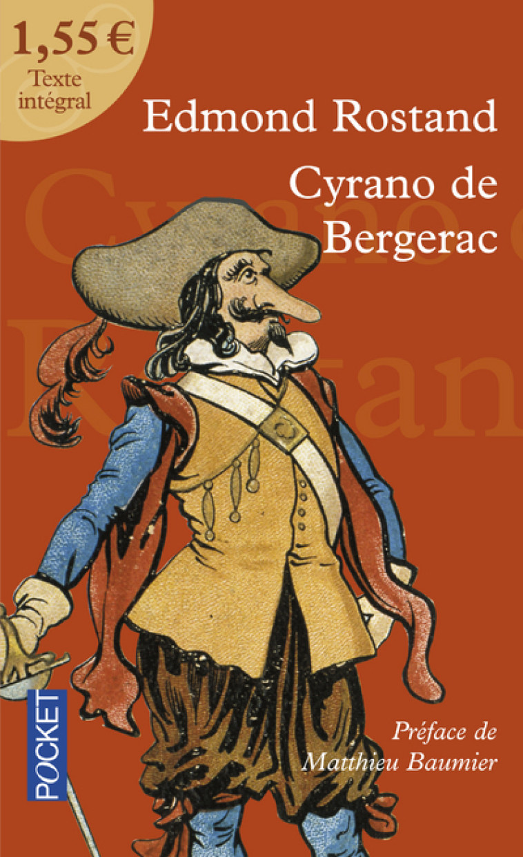 Cyrano de Bergerac à 1.55 euros - Edmond Rostand - POCKET