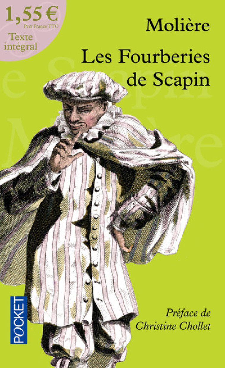 Les fourberies de Scapin à 1,55 euros -  Molière - POCKET