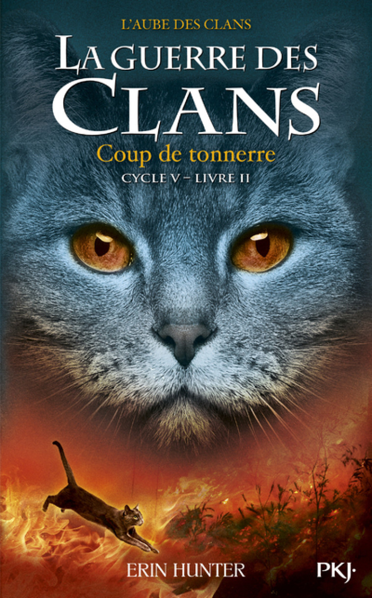 La guerre des Clans - cycle V L'aube des clans - tome 2 Coup de tonnerre - Erin Hunter - POCKET JEUNESSE