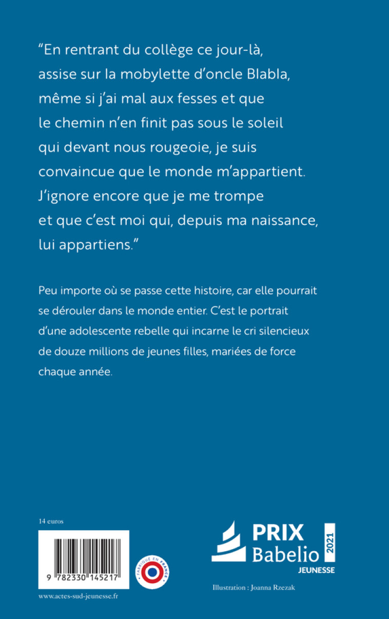 J'ai 14 ans et ce n'est pas une bonne nouvelle - Jo Witek - ACTES SUD