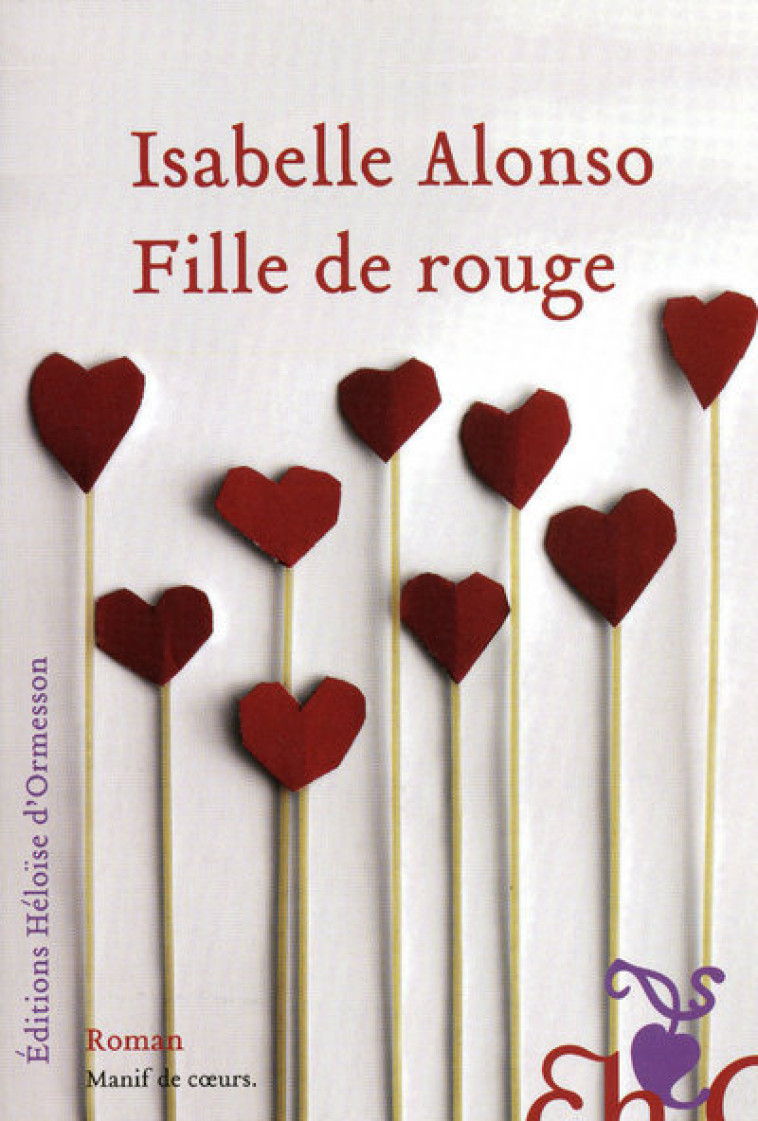 Fille de rouge - Isabelle Alonso - H D ORMESSON