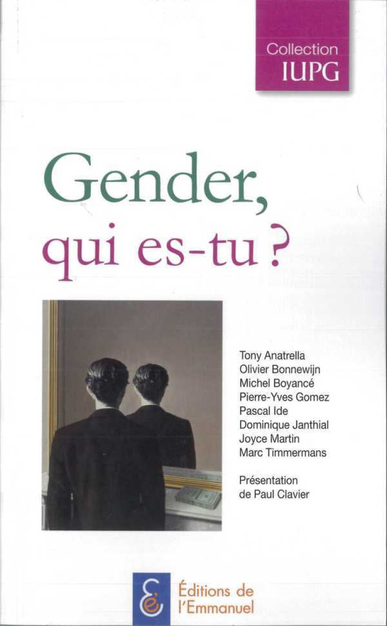 Gender, qui es-tu ? -  Collectif - EMMANUEL