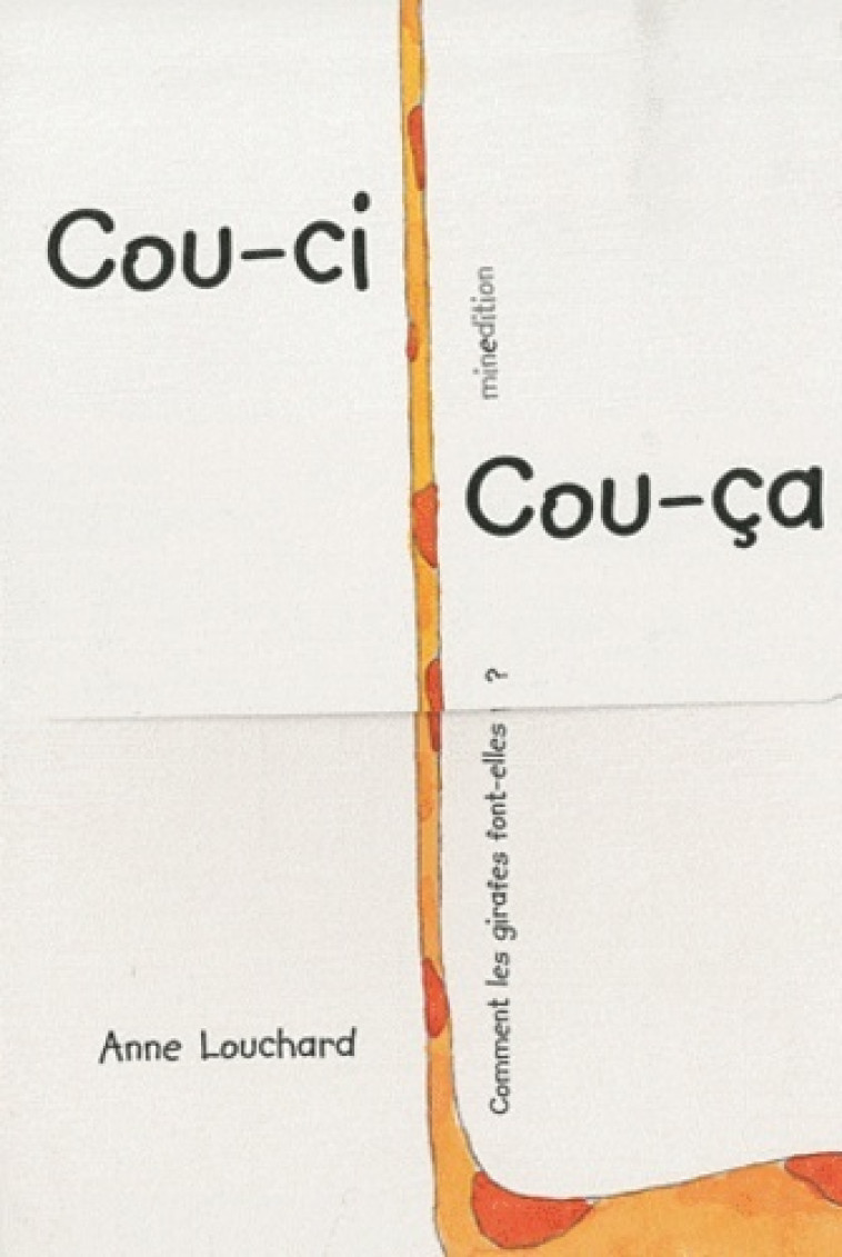 COUCI-COUCA - Anne Louchard - MINEDITION