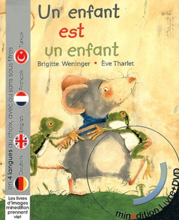 ENFANT EST UN ENFANT DVD - Ève Tharlet - MINEDITION