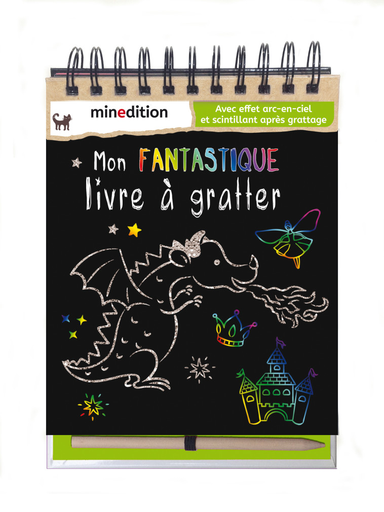 MON FANTASTIQUE LIVRE A GRATTER - Jennifer WILDERICH-LANG - MINEDITION