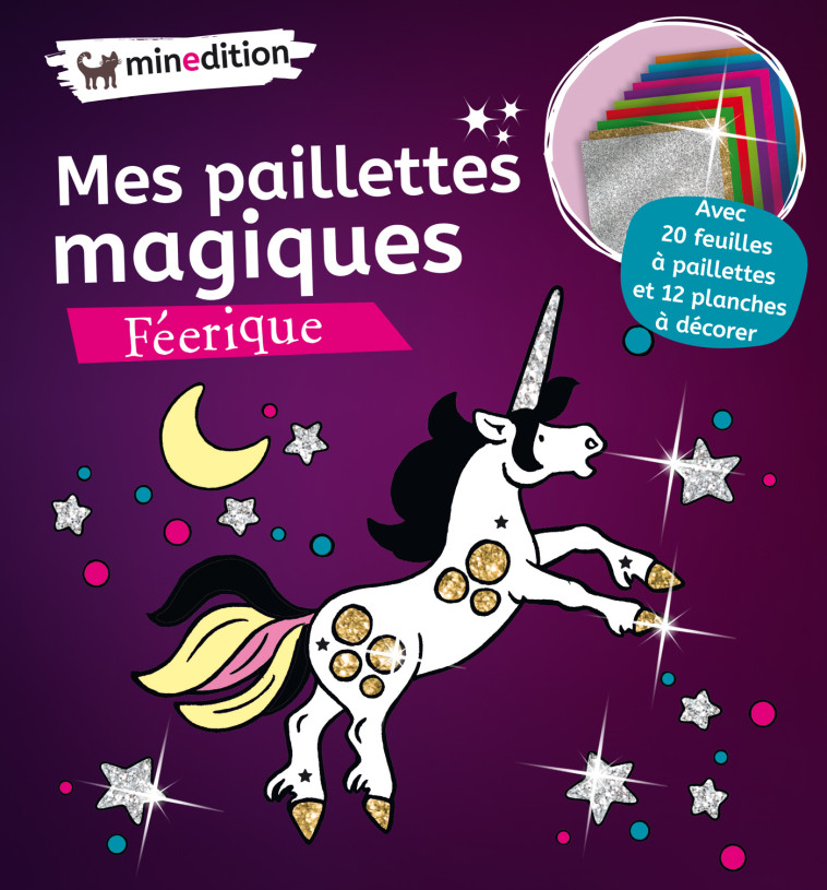 Mes paillettes magiques - Féerique - Helge GLATZEL-POCH - MINEDITION