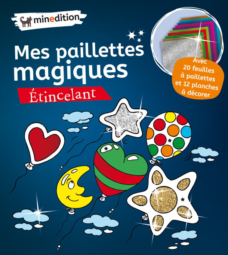 Mes paillettes magiques - étincelant - Helge GLATZEL-POCH - MINEDITION