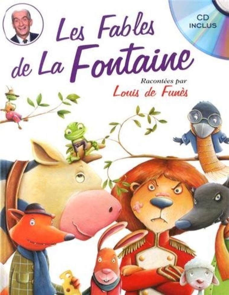 LES FABLES DE LA FONTAINE RACONTEES PAR LOUIS DE FUNES - COLLECTIF - FORMULETTE