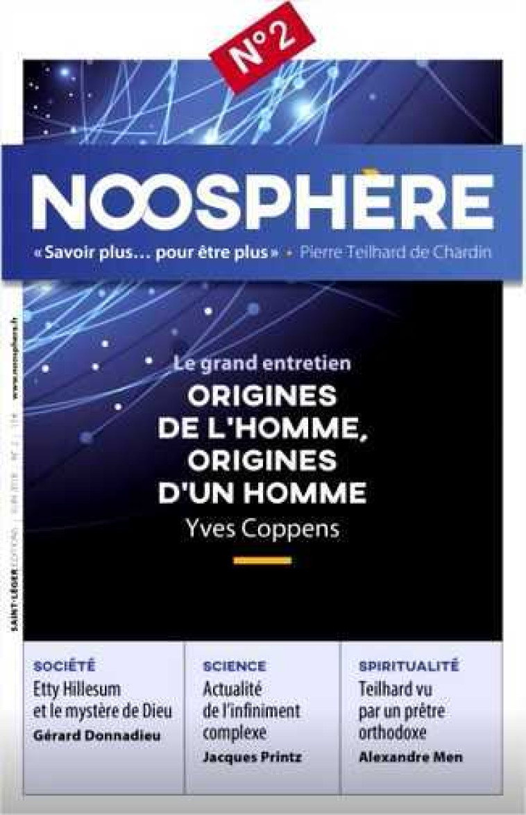 Noosphère n°2 - Juin 2018 -  Collectif - SAINT LEGER