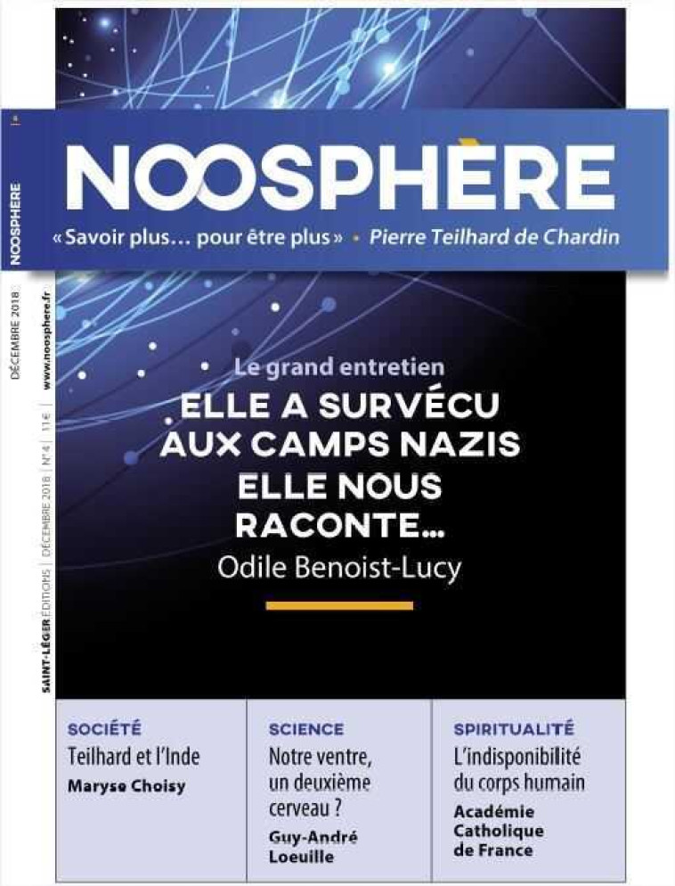 Noosphère n°4 -  Collectif - SAINT LEGER