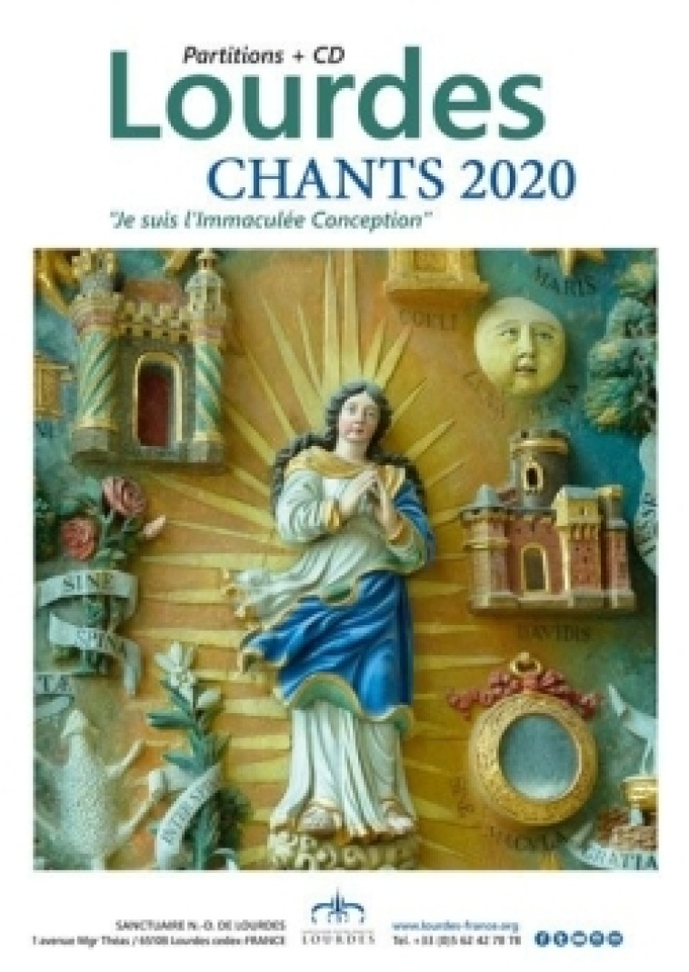 Lourdes : Chants 2020  Je suis l'Immaculée Conception - Jean-Paul Lécot - ADF MUSIQUE