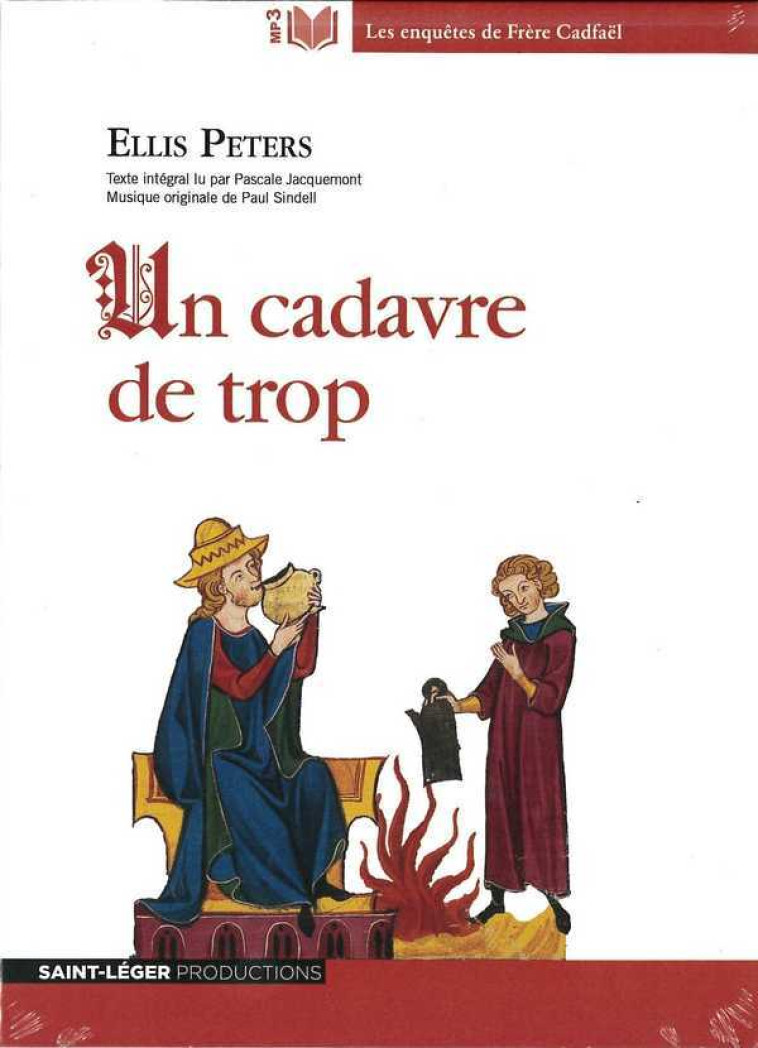 Un cadavre de trop - Audiolivre MP3 - Ellis Peters - ST LEGER PROD