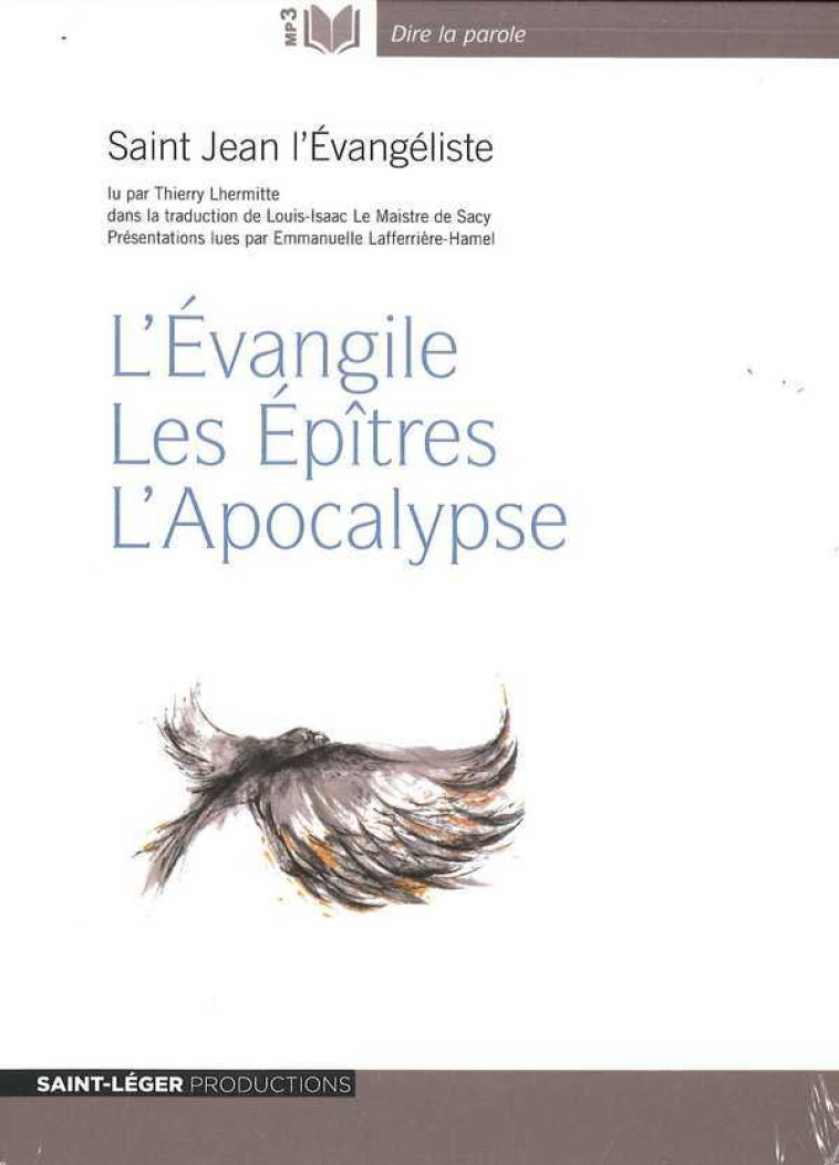 L'Evangile, Les Epîtres, L'Apocalypse - LHERMITTE THIERRY - ST LEGER PROD