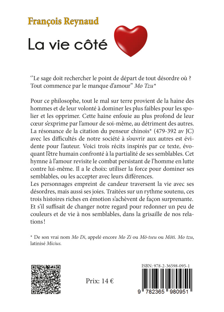 La vie côté coeur - François Reynaud - ABATOS