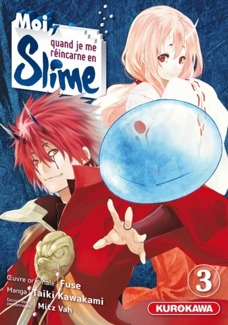 Moi, quand je me réincarne en Slime - tome 3 - Taiki Kawakami - KUROKAWA