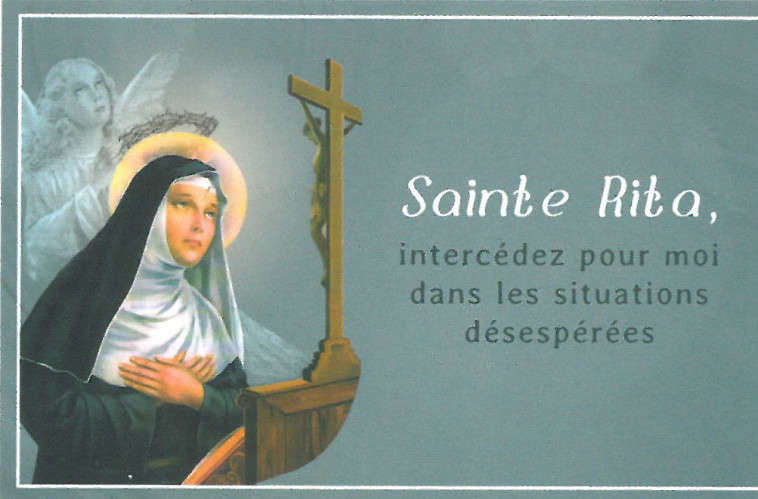 Carte sainte Rita par lot de 20 -  Collectif - EPHESE