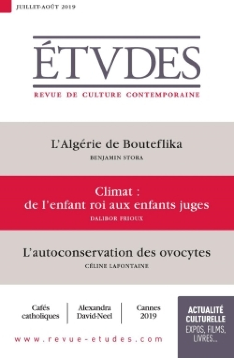 Etudes 4262 - Juillet - XXX - SER