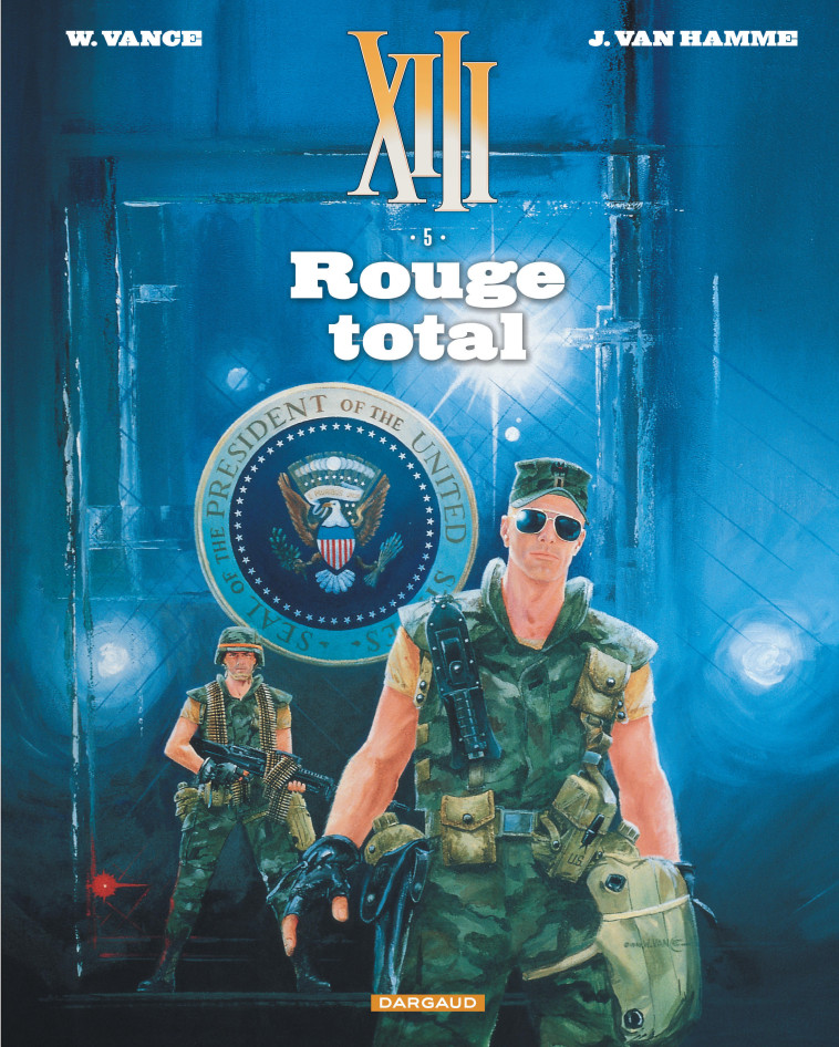 XIII  - Tome 5 - Rouge total (Nouveau format) -  Vance - DARGAUD