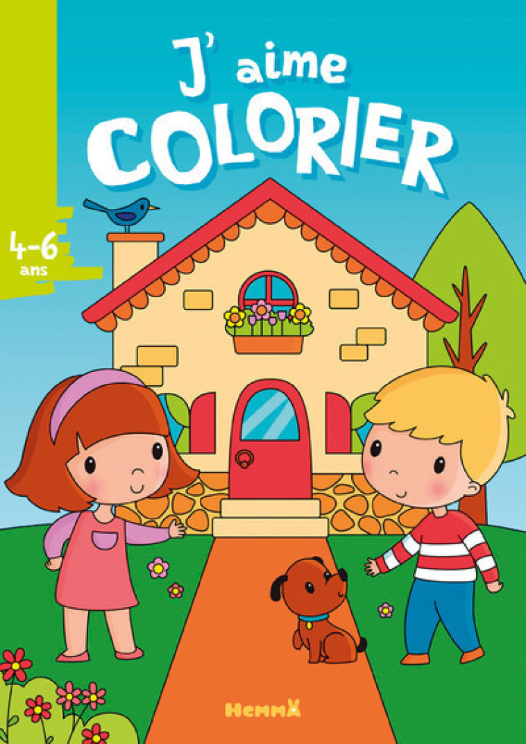 J'aime colorier (4-6 ans) (La maison) - Elen Lescoat - HEMMA