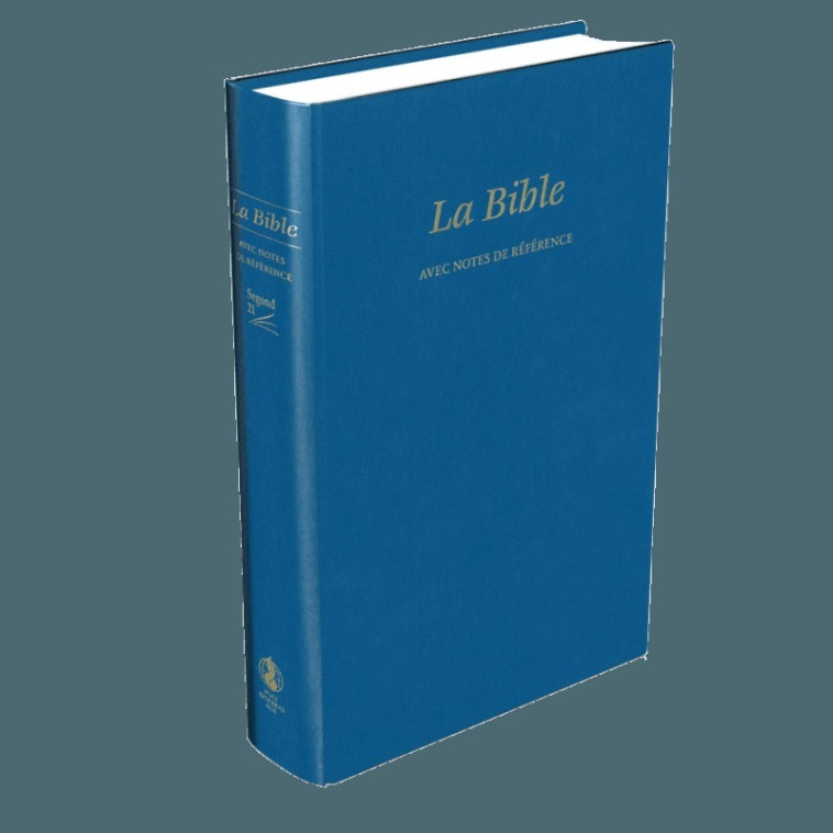 Bible Segond 21 Référence :  simili rigide bleu - SEGOND 21 - BIBLIQUE GENEVE