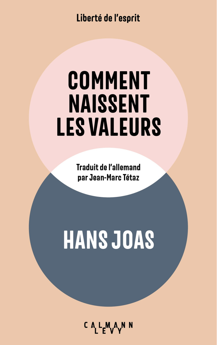 Comment naissent les valeurs - Hans JOAS - CALMANN-LEVY