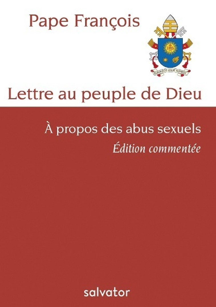 Lettre au peuple de Dieu - Pape François - SALVATOR