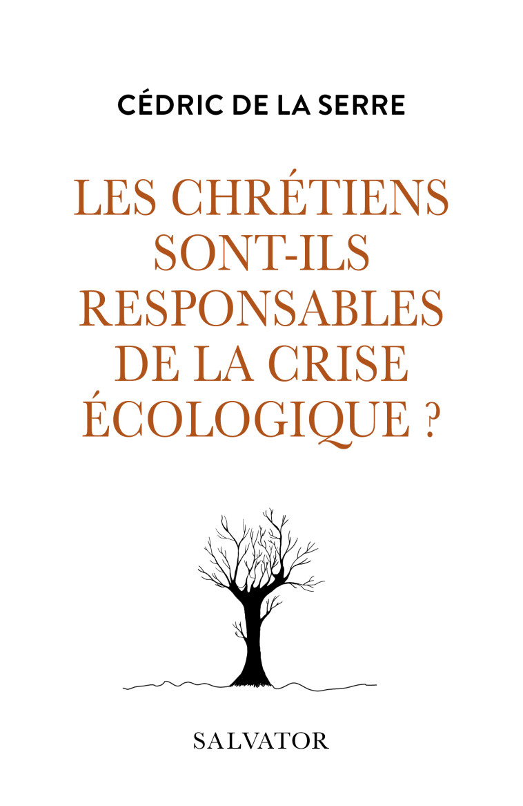 Les chrétiens sont-ils responsables de la crise écologique? -  Cédric de La Serre - SALVATOR