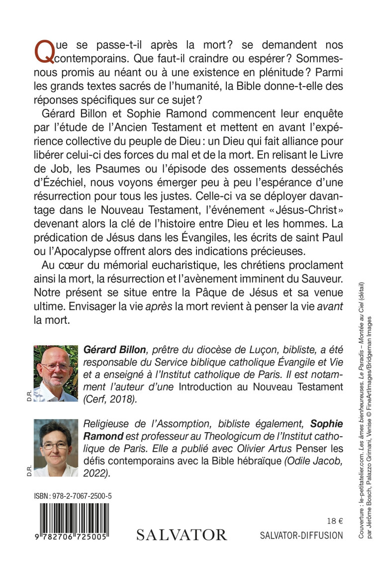 Quelle vie après la mort ? - GÉRARD BILLON - SALVATOR