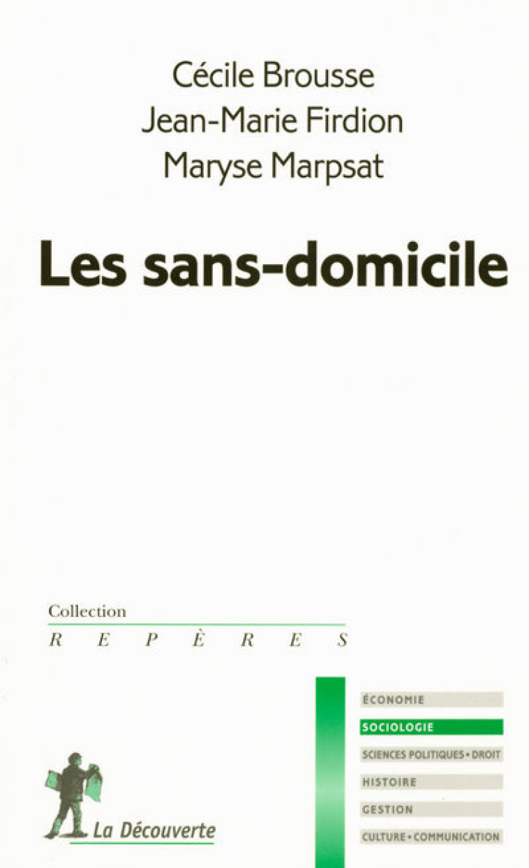 Les Sans-domicile - Maryse Marpsat - LA DECOUVERTE