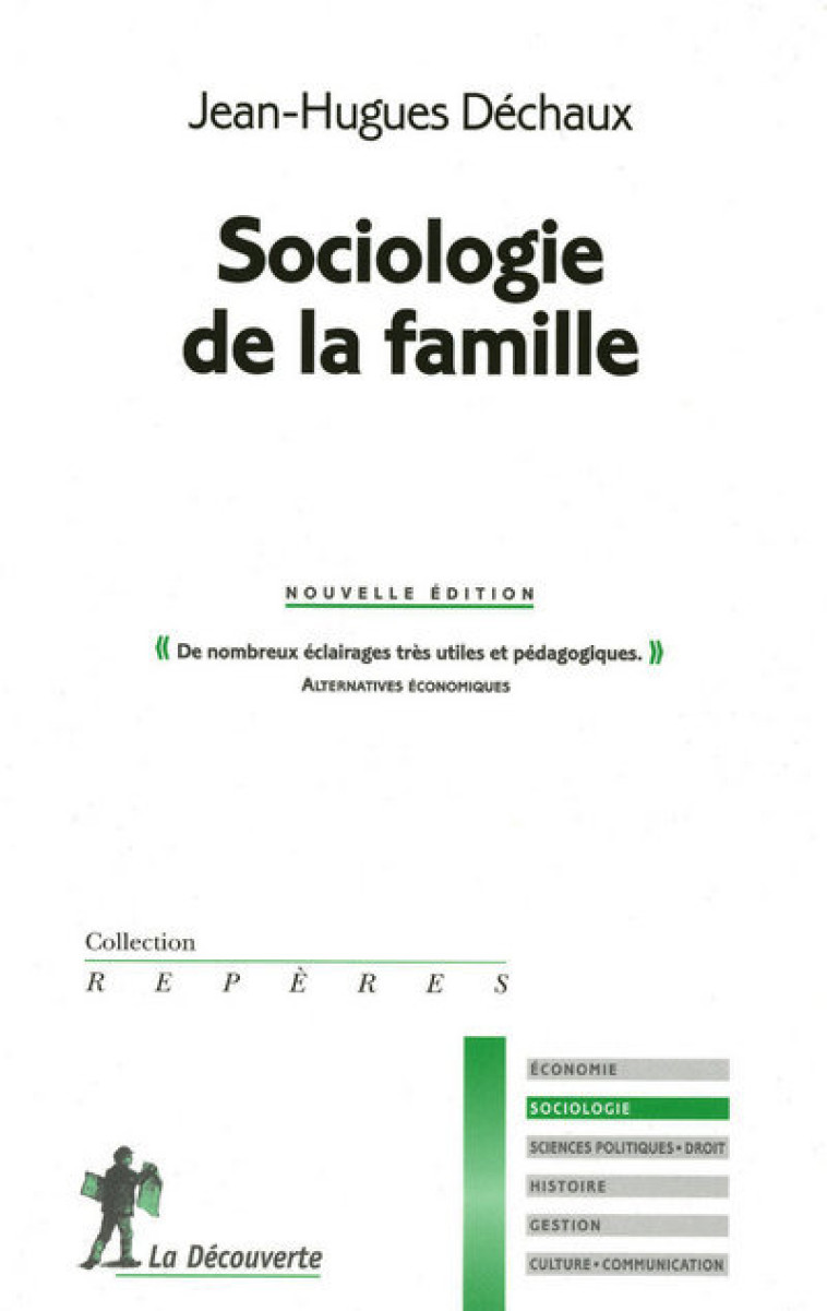 Sociologie de la famille - Jean-Hugues Déchaux - LA DECOUVERTE