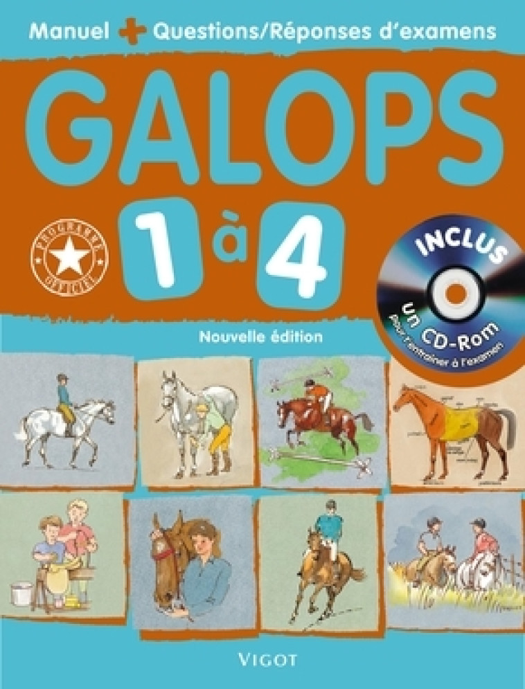 Galops 1 à 4 -  Collectif - VIGOT