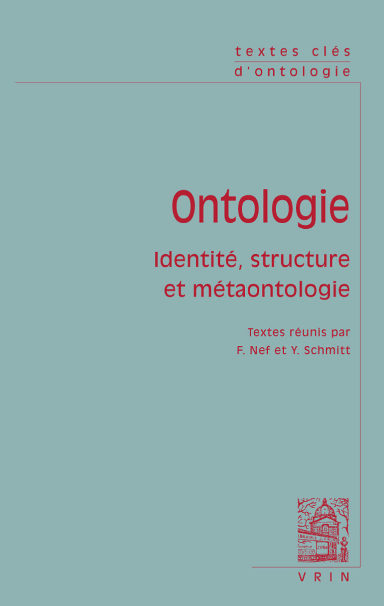 Textes clés d'ontologie - David Armstrong - VRIN